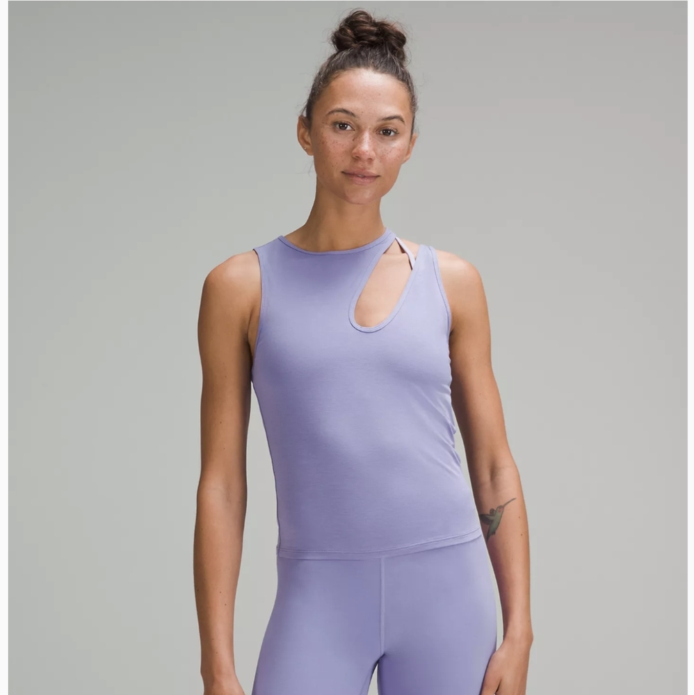 Lavender Sleeveless Women's Top